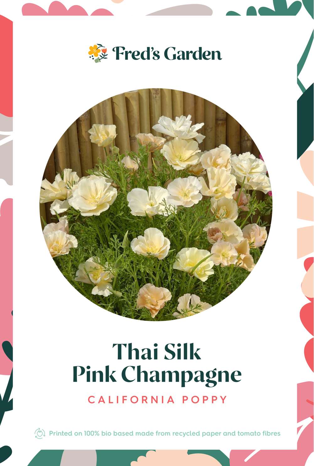 Californisk Guldvalmue 'Pink Champagne' (frø)